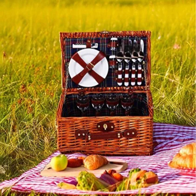 Perotti Picno Italy 4 Kişilik Piknik Sepeti - PEROTTI