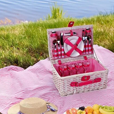 Perotti Picno Italy 4 Kişilik Piknik Sepeti - PEROTTI