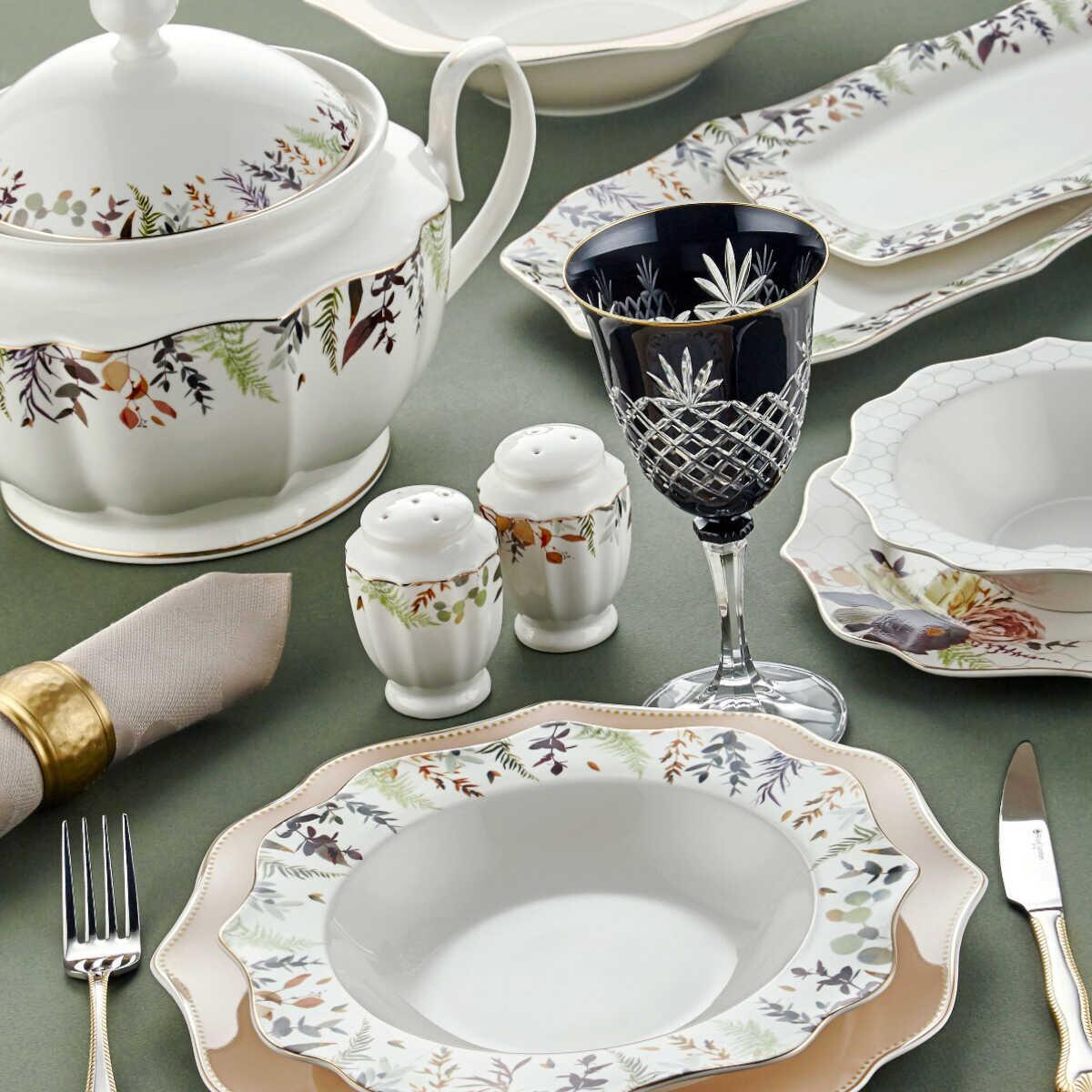 Royal London Daffodil 60 Parça 12 Kişilik Yemek Takımı - ROYAL LONDON