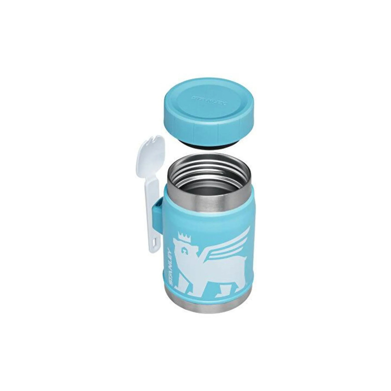 Stanley The Wild İmagination Vakumlu Çocuk Yemek Termosu Bebe Mavisi 410 ml - 2
