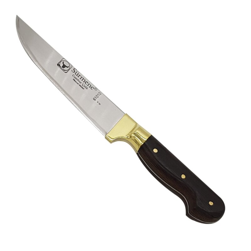 Sürmene Ahşap Saplı Yöresel Mutfak Bıçağı 16.5Cm (3Mm) - 1