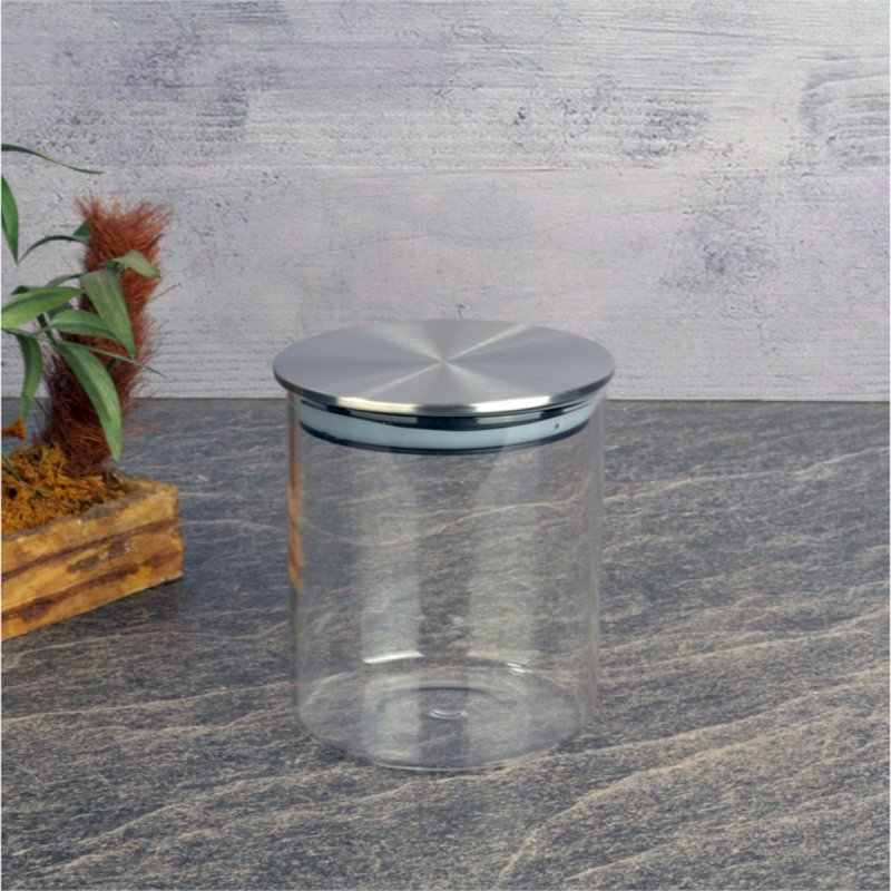 Tohana Metal Kapaklı Cam Kavanoz 600 ml - 1