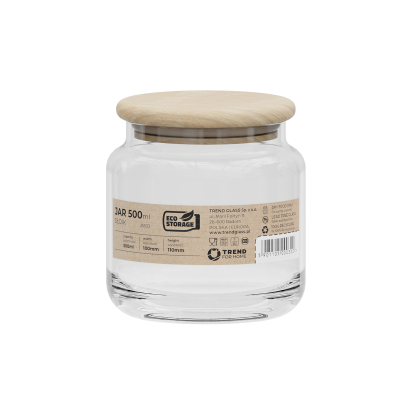 Trendglass Eko Kavanoz 35553 500 Ml - 1