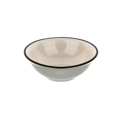 Tulu 14 Cm Klasik Kase Transparan 64 Siyah Fileli - TULU PORSELEN