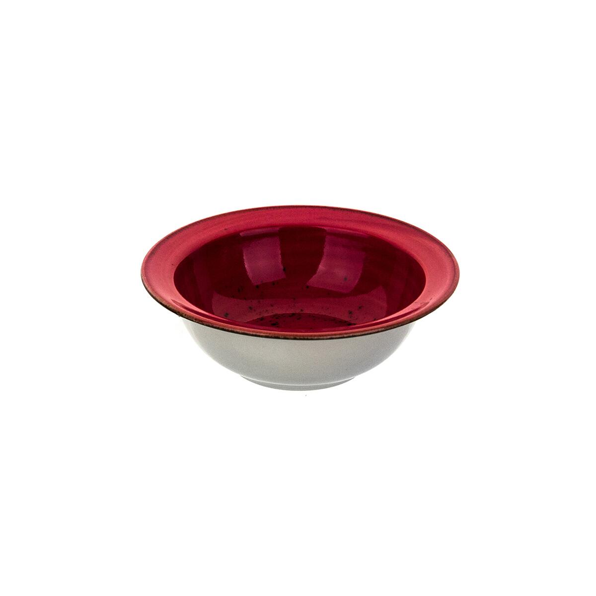Tulu 15 Cm Yanaklı Kase Reactive Kırmızı - TULU
