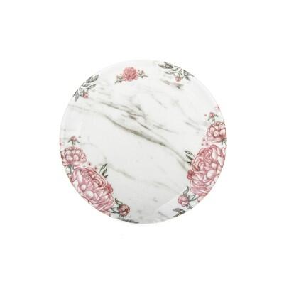 Tulu 17 Cm Klasik Düz Porselen Tabak Db00005 - TULU