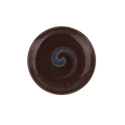 Tulu 19 Cm Klasik Düz Tabak Kristal Kahve Tulu 15 - TULU