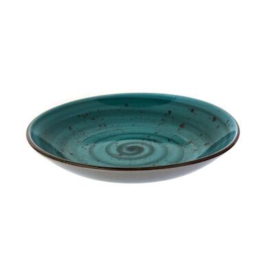 Tulu 25 Cm Çukur Tabak Reactiv Turkuaz - TULU