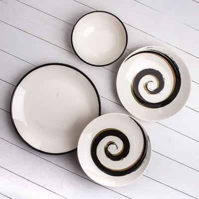 Tulu Deniz Form 24 Parça 6 Kişilik Yemek Takımı - TULU PORSELEN