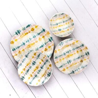 Tulu Deniz Yemek Seti 24 Parça Db1357 - TULU