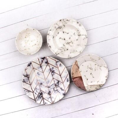 Tulu Liana 24 Parça 6 Kişilik Yemek Takımı - TULU PORSELEN