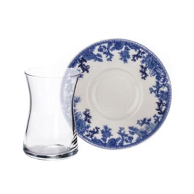 Tulu Heybeli 12 Parça Çay Seti Db812 - TULU