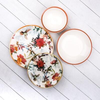 Tulu Klasik 24 Parça Yemek Seti Db1198 - TULU