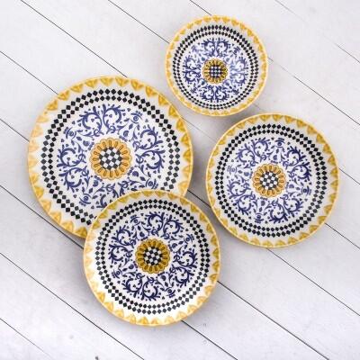 Tulu Klasik 24 Parça Yemek Seti Db1577 - TULU