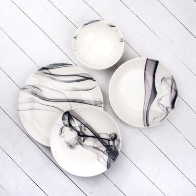 Tulu Klasik 24 Parça Yemek Seti Db1954 - TULU