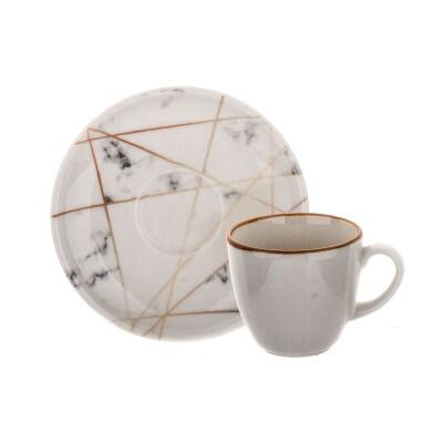 Tulu Luna 12 Parça Kahve Takımı Db1344 - TULU