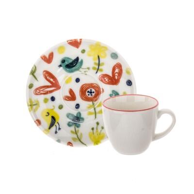 Tulu Luna 4 Parça Kahve Seti Db1283 - TULU