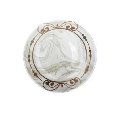 Tulu Organik Çukur Tabak 21 Cm Db00300 - TULU PORSELEN