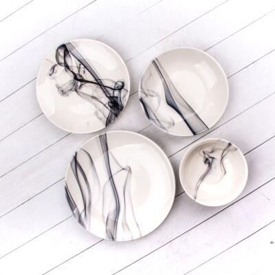 Tulu Sienna 24 Parça Yemek Seti Klasik Form - TULU