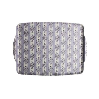 Ultraform Kaydırmaz Tepsi Kulplu Bouquet 31X42 Cm - ULTRAFORM