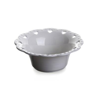 Ultraform Porselen Delikli Yuvarlak Kase 10 Cm - ULTRAFORM