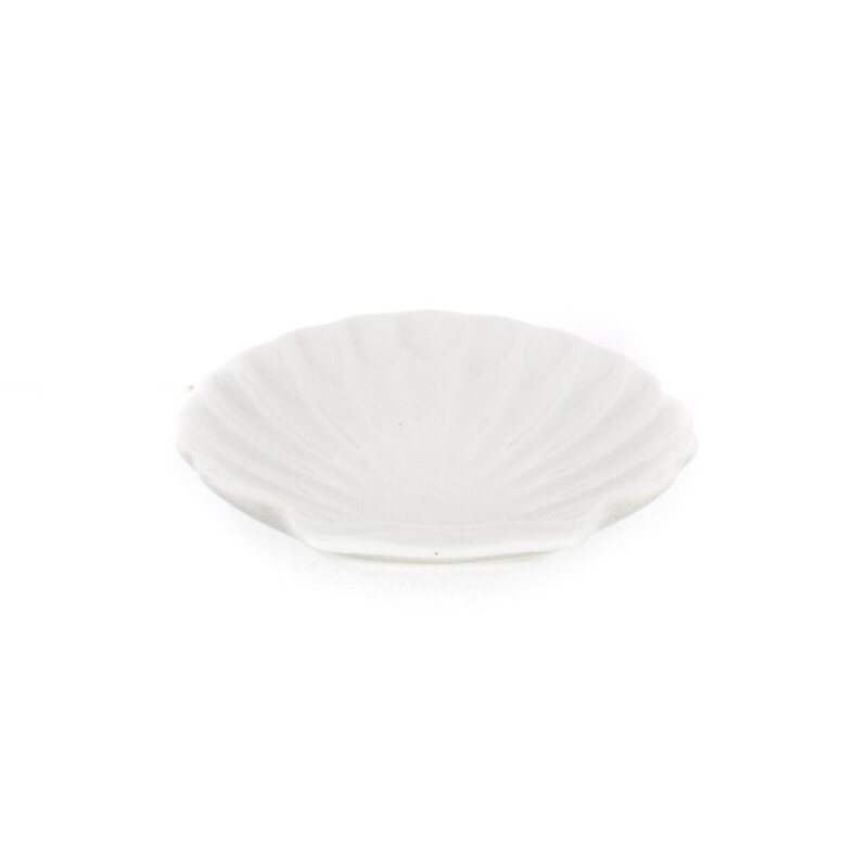 Ultraform Porselen İstiridye Tabak 15X15Cm - 1