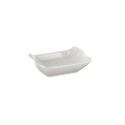 Ultraform Porselen Kıvrımlı Sosluk Std 10X7Cm - ULTRAFORM