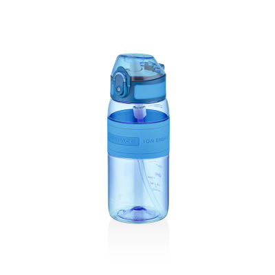 Uzspace Tritan Pipetli Matara Mavi 440 ml - UZSPACE