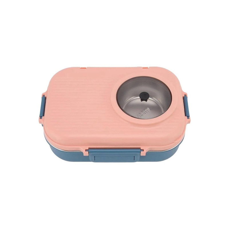 Vagonlife Lunchbox Pembe 900 ml - 1