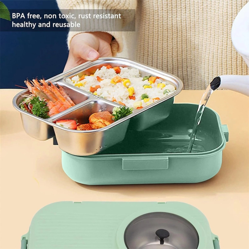 Vagonlife Lunchbox Yeşil 900 ml - 3