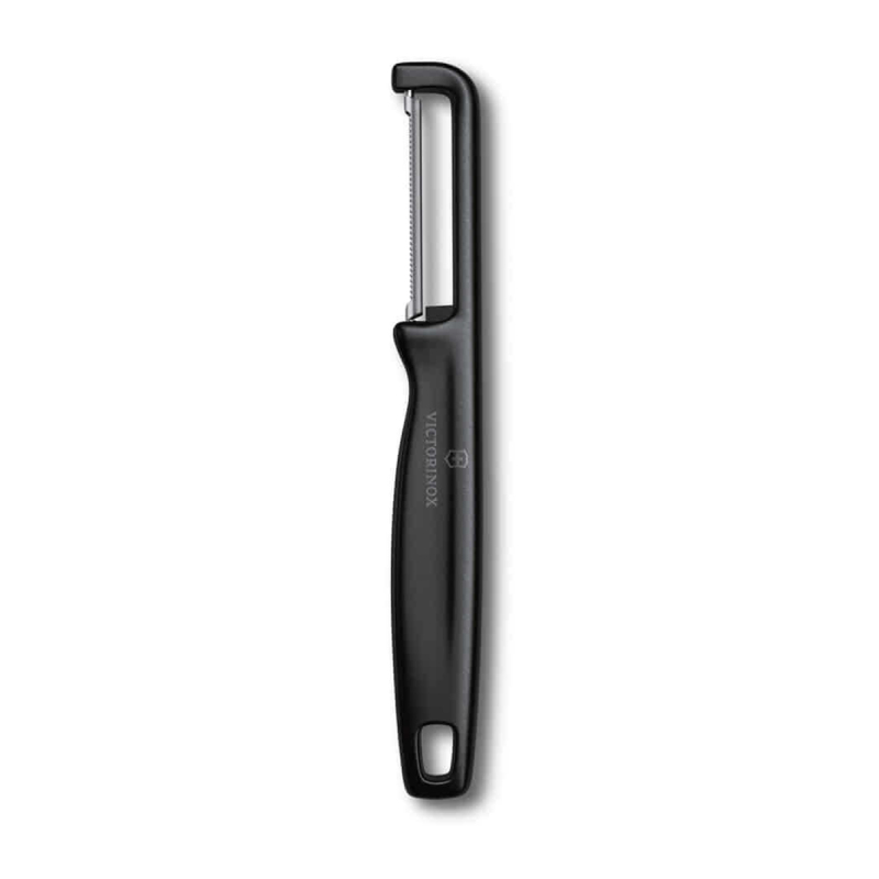 Victorinox Çift Kenarlı Siyah Soyacak - 1