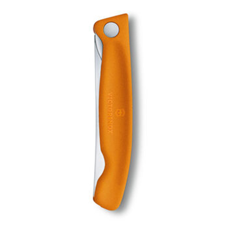 Victorinox S Classic Turuncu Katlanır Soyma Bıçağı 11 cm - 5