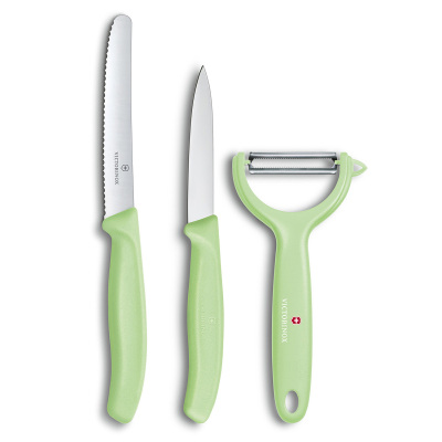 Victorinox Swiss Classic Soyma Bıçağı 2Li +Soyacak Set - VICTORINOX
