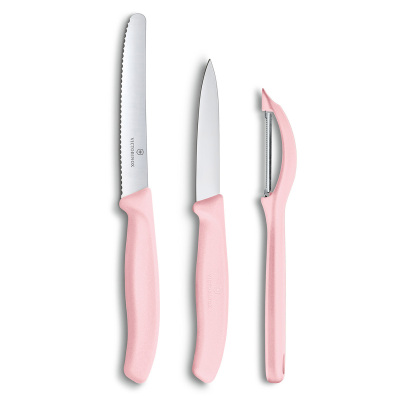 Victorinox Swiss Classic Soyma Bıçağı 2Li +Soyacak Set - VICTORINOX