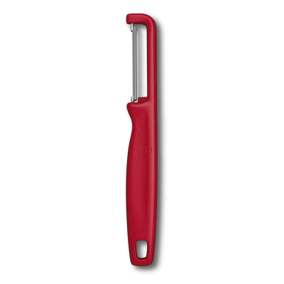 Victorinox Tırtıklı Kenar Çift Taraf Kırmızı Soyacak - 1